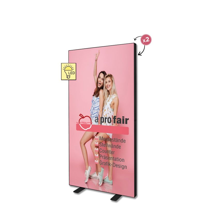 BOX LED SEG-Banner 100x200cm BOX LED SEG-Banner 100x200cm